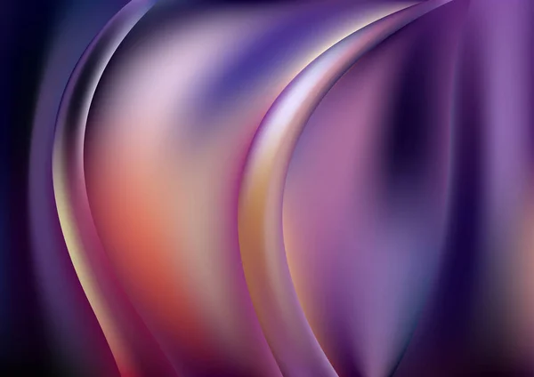 Violet Bleu Abstrait Fond Vectoriel Illustration Design Belle Élégante Image — Image vectorielle