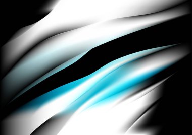 Mavi Siyah Konsept Arkaplan Vektör İllüstrasyon Tasarımı Güzel Şablon grafik sanat resmi