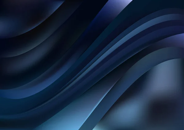青い水の装飾背景ベクトルイラストデザイン美しいエレガントなテンプレートグラフィックアートイメージ — ストックベクタ