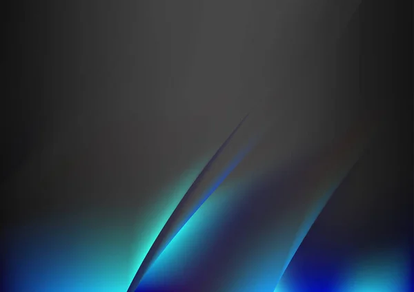 青い水ダイナミック背景ベクトルイラストデザイン美しいエレガントなテンプレートグラフィックアートイメージ — ストックベクタ