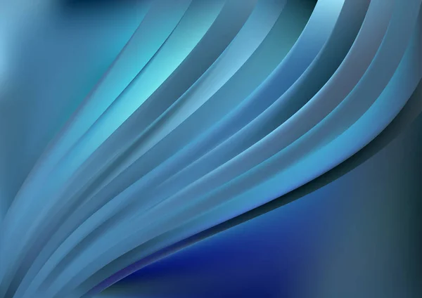 Bleu Turquoise Fond Coloré Vectoriel Illustration Design Belle Élégante Image — Image vectorielle