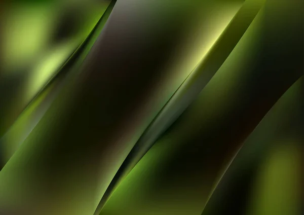緑のクローズアップ装飾的な背景ベクトルイラストデザイン美しいエレガントなテンプレートグラフィックアートイメージ — ストックベクタ