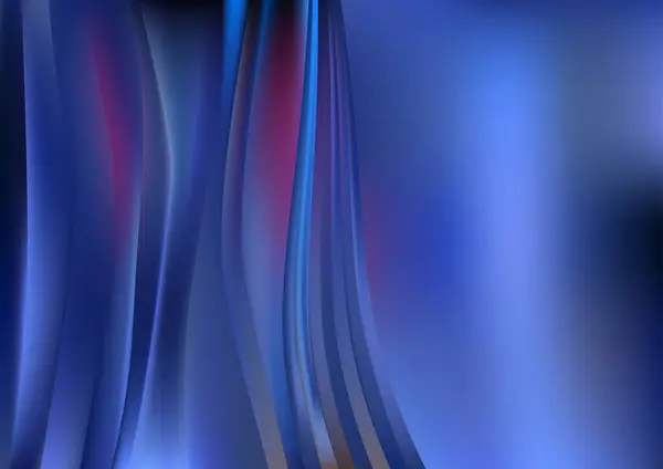 Azul Eléctrico Azul Moderno Fondo Vector Ilustración Diseño Hermosa Elegante — Vector de stock