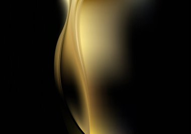 Sarı Işıklandırma Sanatsal Arkaplan Vektör İllüstrasyon Tasarımı