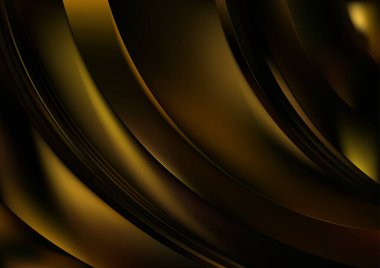 Siyah Kahverengi Modern Arkaplan Vektör İllüstrasyon Tasarımı