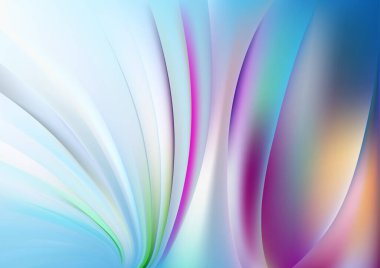 Mavi Işık Modern Arkaplan Vektör İllüstrasyon Tasarımı