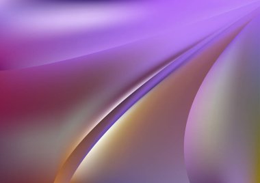 Mor Mavi Element Arkaplan Vektör Çizim Tasarımı