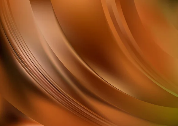Orange Brown Moderne Fond Vectoriel Illustration Design — Image vectorielle