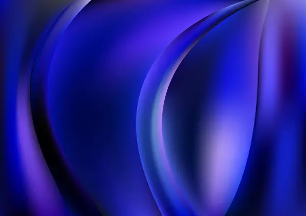 Bleu Violet Arrière Plan Artistique Illustration Vectorielle Design — Image vectorielle