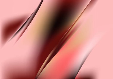 Kırmızı Kapalı Pürüzsüz Arkaplan Vektör Çizimi Tasarımı