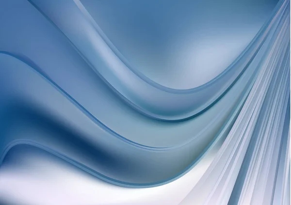 Blue Azure Abstrakter Hintergrund Vektor Illustration Design — Stockvektor
