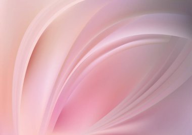 Pembe Petal Şablon Arkaplan Vektör Resmetme Tasarımı