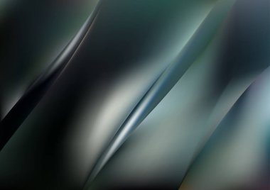 Yeşil Işık Sanatsal Arkaplan Vektör Çizim Tasarımı