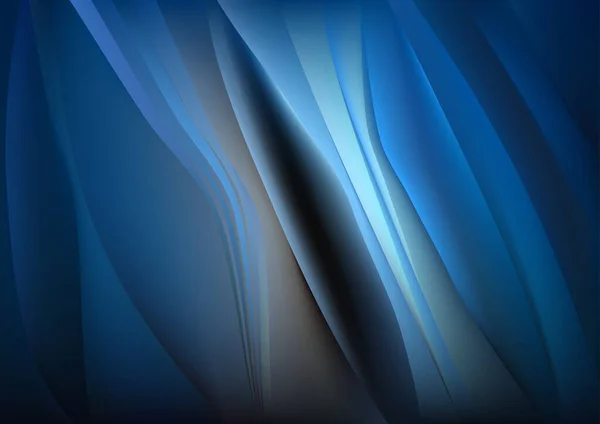 Blue Light Decorative Background Vector Illustration Design — Stock Vector