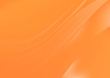 Turuncu Sarı Fraktal Arkaplan Vektör İllüstrasyon Tasarımı