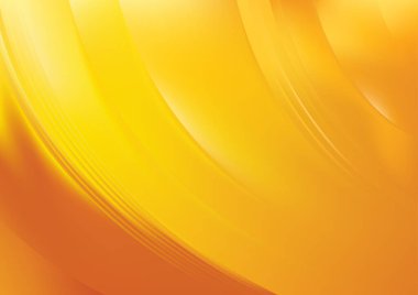 Turuncu Kehribar Güzel Arkaplan Vektör İllüstrasyon Tasarımı