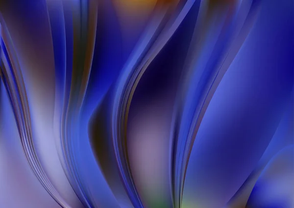 Blau Violett Eleganter Hintergrund Vektor Illustration Design — Stockvektor
