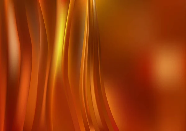 Oranje Licht Futuristische Achtergrond Vector Illustratie Ontwerp — Stockvector
