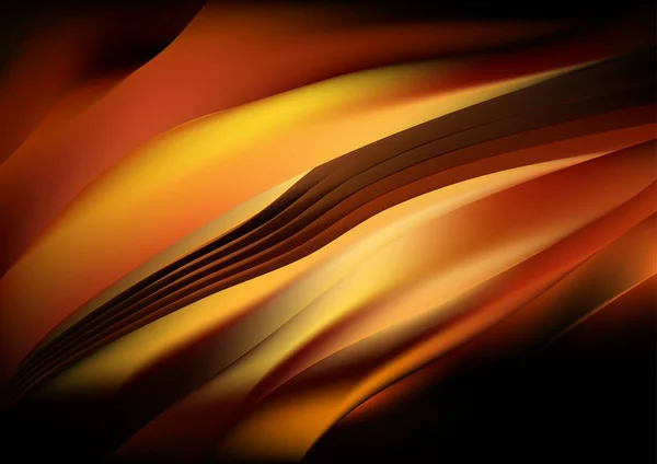 Oranje Licht Creatieve Achtergrond Vector Illustratie Ontwerp — Stockvector