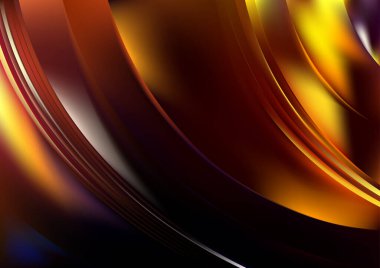 Turuncu Kırmızı Çoklu Renkli Arkaplan Vektör İllüstrasyon Tasarımı