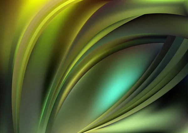 Green Leaf Abstract Background Vector Illustration Design