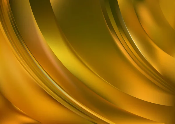 黄色の琥珀未来的背景ベクトルイラストデザイン — ストックベクタ