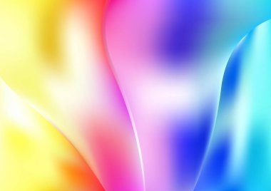 Mavi Mor Soyut Arkaplan Vektör İllüstrasyon Tasarımı