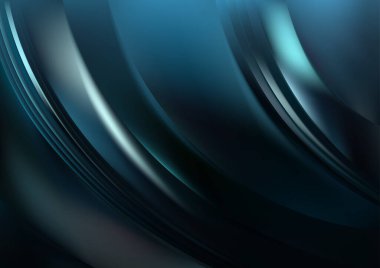 Mavi Yeşil Güzel Arkaplan Vektör İllüstrasyon Tasarımı