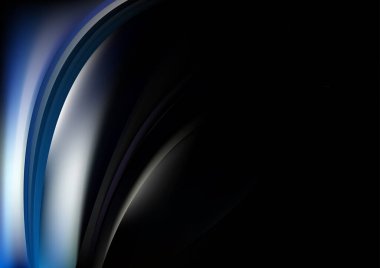 Mavi Işık Şablonu Arkaplan Vektör İllüstrasyon Tasarımı