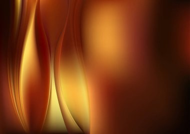 Turuncu Işık Güzel Arkaplan Vektör İllüstrasyon Tasarımı