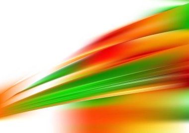 Yeşil Renklilik Dijital Arkaplan Vektör İllüstrasyon Tasarımı