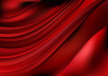 Kırmızı Kestane Element Arkaplan Vektör İllüstrasyon Tasarımı