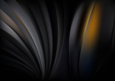 Siyah Işık Şablonu Arkaplan Vektör Çizimi Tasarımı