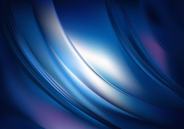 Mavi Işık Güzel Arkaplan Vektör Çizimi Tasarımı