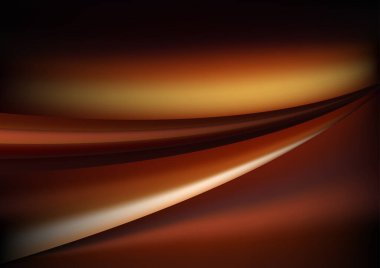 Turuncu Sarı Soyut Arkaplan Vektör İllüstrasyon Tasarımı