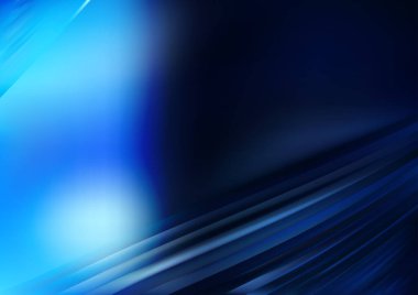 Mavi Işık Pürüzsüz Arkaplan Vektör İllüstrasyon Tasarımı