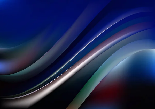 Blue Electric Blue Eleganter Hintergrund Vektor Illustration Design — Stockvektor