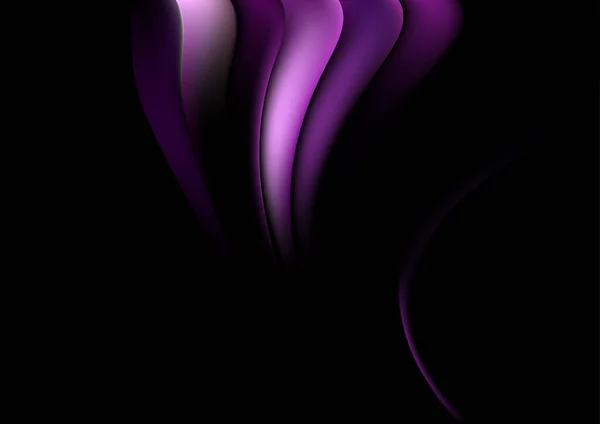 Фиолетово Черный Фоновый Рисунок — стоковый вектор