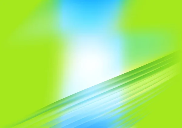 Green Daytime Elegant Background Vector Illustration Design — 스톡 벡터