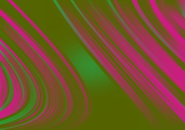 Yeşil Hat Çoklu Renkli Arkaplan Vektör İllüstrasyon Tasarımı