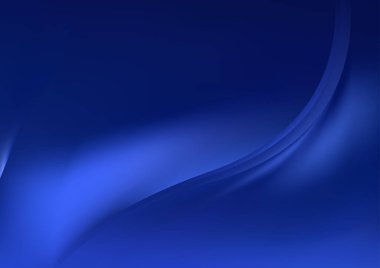 Mavi Elektrik Mavi Sanatsal Arkaplan Vektör İllüstrasyon Tasarımı