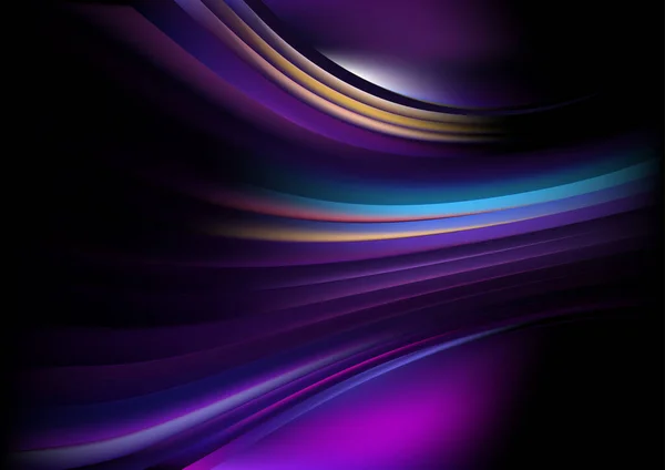 Blau Violett Dekorative Hintergrund Vektor Illustration Design — Stockvektor