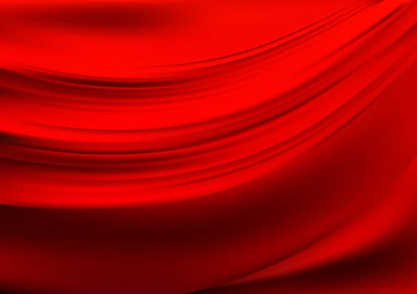 Kırmızı Turuncu Sanatsal Arkaplan Vektör Llüstrasyon Tasarımı — Stok Vektör