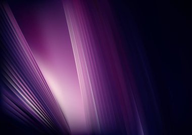 Violet Mor Gelecekçi Vektör İllüstrasyon Tasarımı