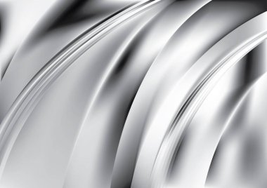 White Metal Modern Arkaplan Vektörü Resmetme Tasarımı