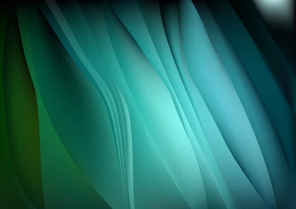 Green Aqua Element Hintergrund Vektor Illustration Design — Stockvektor
