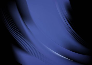 Mavi Mor Element Arkaplan Vektör İllüstrasyon Tasarımı