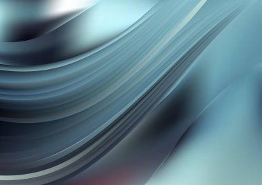 Mavi Satır Dekoratif Arkaplan Vektörü Resmetme Tasarımı