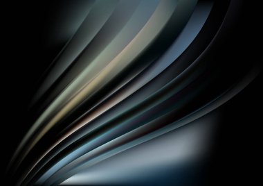 Mavi Satır Fütüristik Arkaplan Vektörü İllüstrasyon Tasarımı