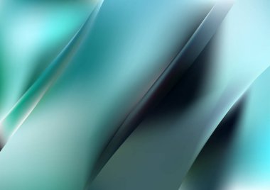 Mavi Aqua Güzel Arkaplan Vektör İllüstrasyon Tasarımı